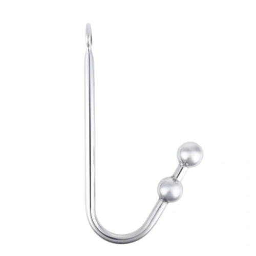 Two Stainless Steel Pleasurable Balls Anal Hook 4417 0906